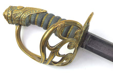 Load image into Gallery viewer, 2nd Life Guards Officers Continental Hilt Sword 1834 Pattern, rare. SN 8888