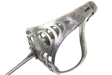 Load image into Gallery viewer, Heavy Cavalry Officers Ladder Hilted Pipe Back Sword, Very Rare 1796 Pattern. SN 8889