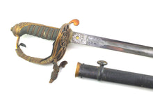 Load image into Gallery viewer, Infantry Officers 1845-54 Pattern Sword Surrey Rifle Volunteers. SN 9049