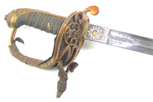 Load image into Gallery viewer, Infantry Officers 1845-54 Pattern Sword Surrey Rifle Volunteers. SN 9049