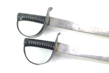 Load image into Gallery viewer, Naval Cutlasses, a Brace of 1887 Pattern. SN 9016