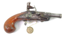Load image into Gallery viewer, Flintlock Toby Pistols by I. Backhouse, a Fine & Rare Pair. SN 8774