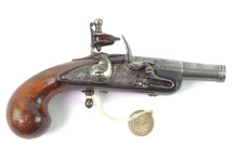 Load image into Gallery viewer, Flintlock Toby Pistols by I. Backhouse, a Fine & Rare Pair. SN 8774
