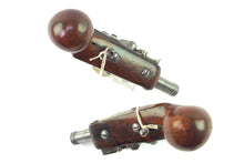 Load image into Gallery viewer, Flintlock Toby Pistols by I. Backhouse, a Fine & Rare Pair. SN 8774
