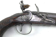 Load image into Gallery viewer, Twigg Flintlock Rifled Pistol Carbine, rare.  SN 8546