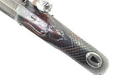 Load image into Gallery viewer, Twigg Flintlock Rifled Pistol Carbine, rare.  SN 8546