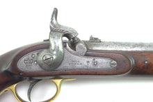 Load image into Gallery viewer, 1856 Pattern Yeomanry Rifled Percussion Cavalry Pistol with Shoulder Stock, rare. SN 8893