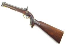 Load image into Gallery viewer, 1856 Pattern Yeomanry Rifled Percussion Cavalry Pistol with Shoulder Stock, rare. SN 8893
