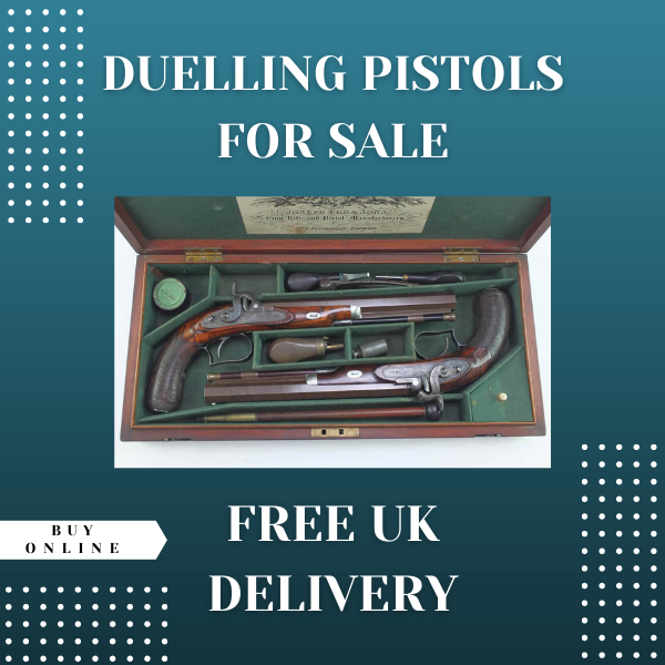 Flintlock Pistols UK Antique Arms Dealer London New Stock