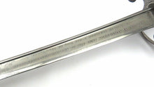 Load image into Gallery viewer, 1821 Pattern Surrey Yeomanry Prize Sword by Prosser. Ref 9338
