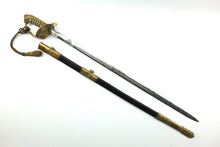 Load image into Gallery viewer, 1827 Pattern Victorian Admirals Naval Sword with Claymore Blade. Ref X3238
