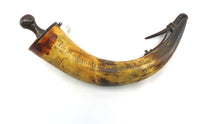 Load image into Gallery viewer, Modern American Engraved Powder Horn. Ref X3392
