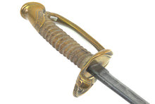 Load image into Gallery viewer, American 1850 Pattern Infantry Officers Sword. SN X3193
