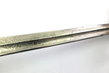 Load image into Gallery viewer, U.S. Model 1852 Naval Officers Sword by W. H. Horstmann. Ref X3119
