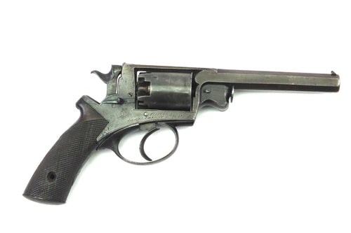 WD Beaumont Adams 54 Bore Percussion Revolver. SN X3075