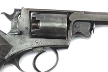 Load image into Gallery viewer, WD Beaumont Adams 54 Bore Percussion Revolver. SN X3075

