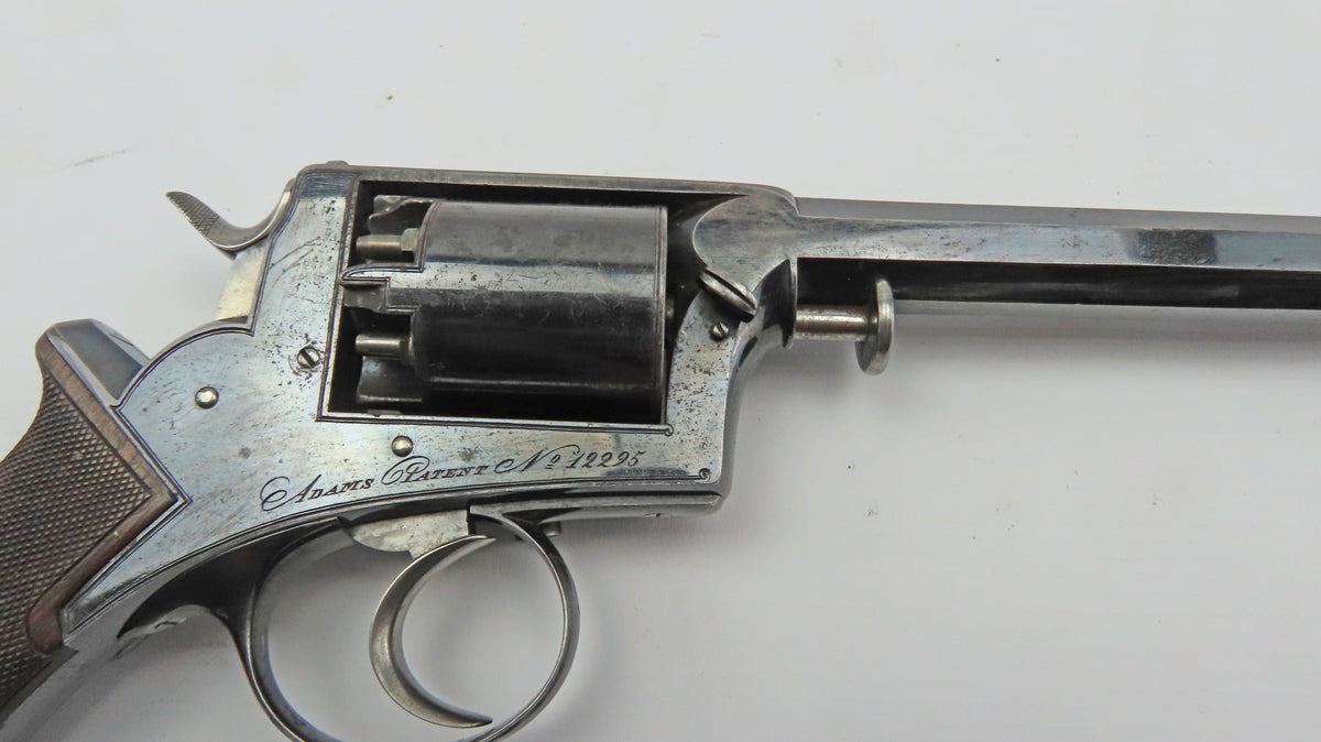 Adams Revolver Reproduction Percussion Beaumont Adams Revolver by Francotte, Early, Cased. Ref X34 ...