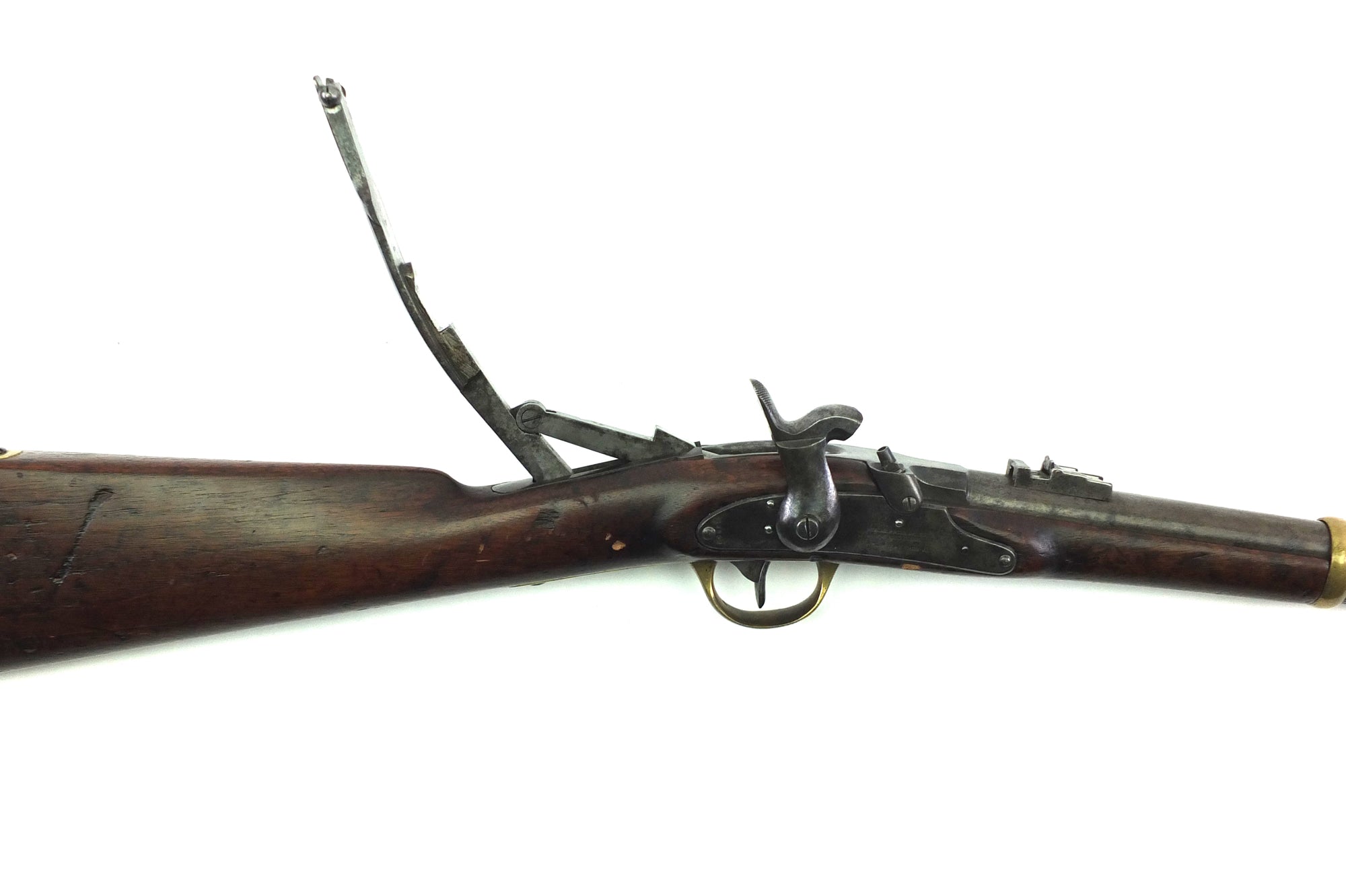 Breach Load Rifles Merrill 2nd Type Percussion Capping Breech Loader Cavalry Carbine. SN ...