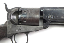 Load image into Gallery viewer, Colt London Navy Percussion Revolver, Rare Chequered Grip. SN 9091
