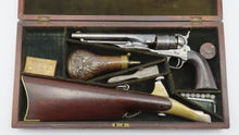 Load image into Gallery viewer, London Hartford Colt Army Revolver Canteen Shoulder Stock. Ref X3537
