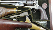 Load image into Gallery viewer, London Hartford Colt Army Revolver Canteen Shoulder Stock. Ref X3537
