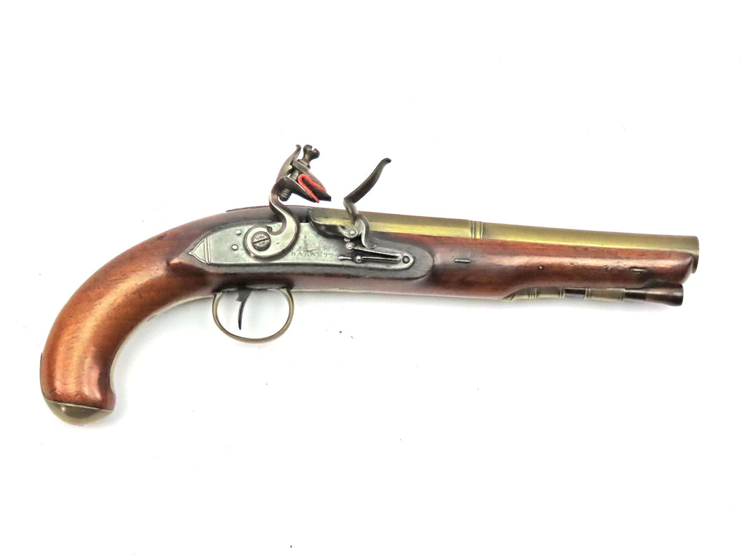 Customs Riding Officers Flintlock Pistol by Barnett. Ref X3305