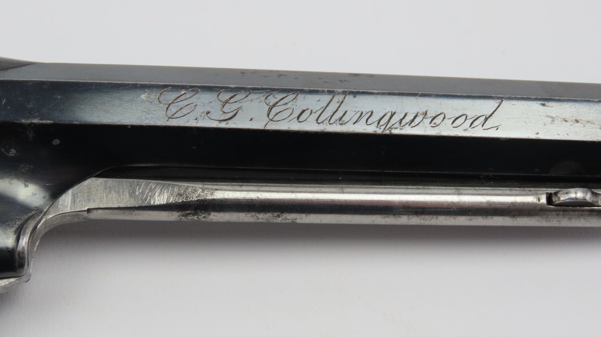 Deane Harding Double Action Percussion Revolver, Cased, Rare. Ref 9202 ...