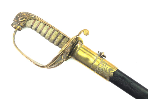 1827 Pattern E.I.C. Naval Sword, rare. SN X3108