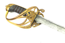 Load image into Gallery viewer, East India Company Pattern 1822 Officers Sword. SN X3182
