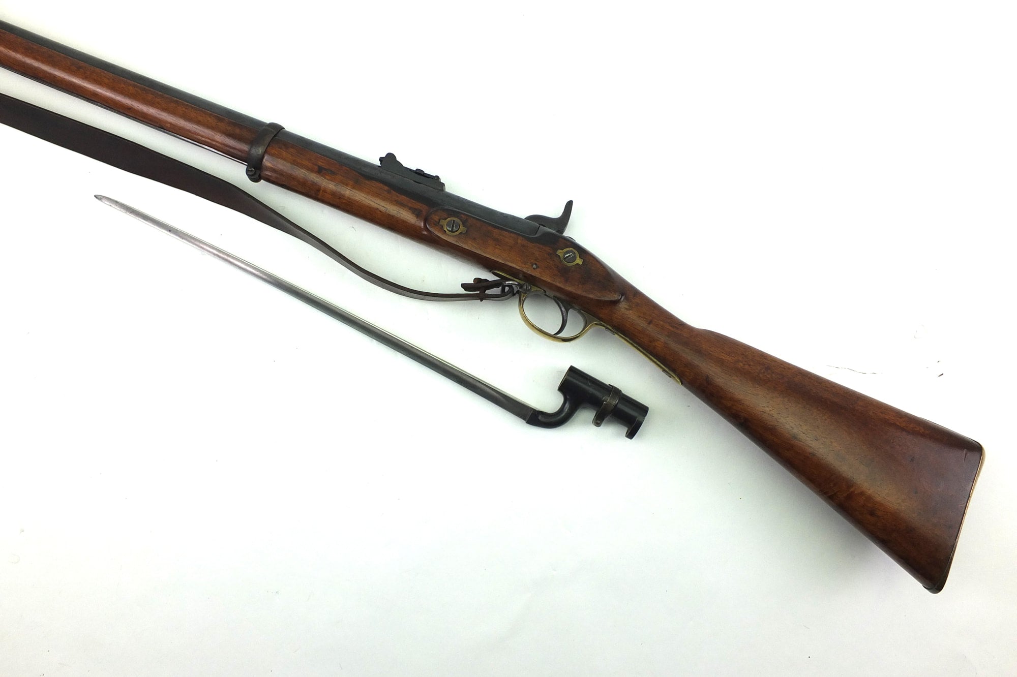 Pattern 1853 Third Model Enfield 3 Band Rifle, fine. SN X3093 – West ...