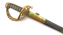 Load image into Gallery viewer, 1857 Engineer EIC Officers Sword by Parker Field. Ref 9367
