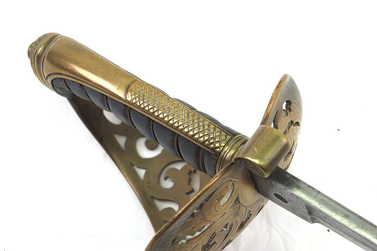 Engineer Officer's Sword, Rare Pattern 1857. SN 9153 – West Street Antiques