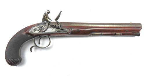 Flintlock Duelling Pistol by H.W. Mortimer, Fine. Ref 9227