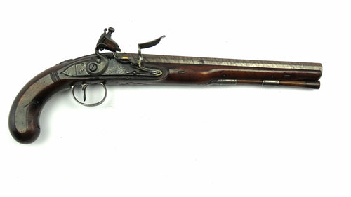 Flintlock Duelling Pistol by Twigg, Fine. Ref 9229