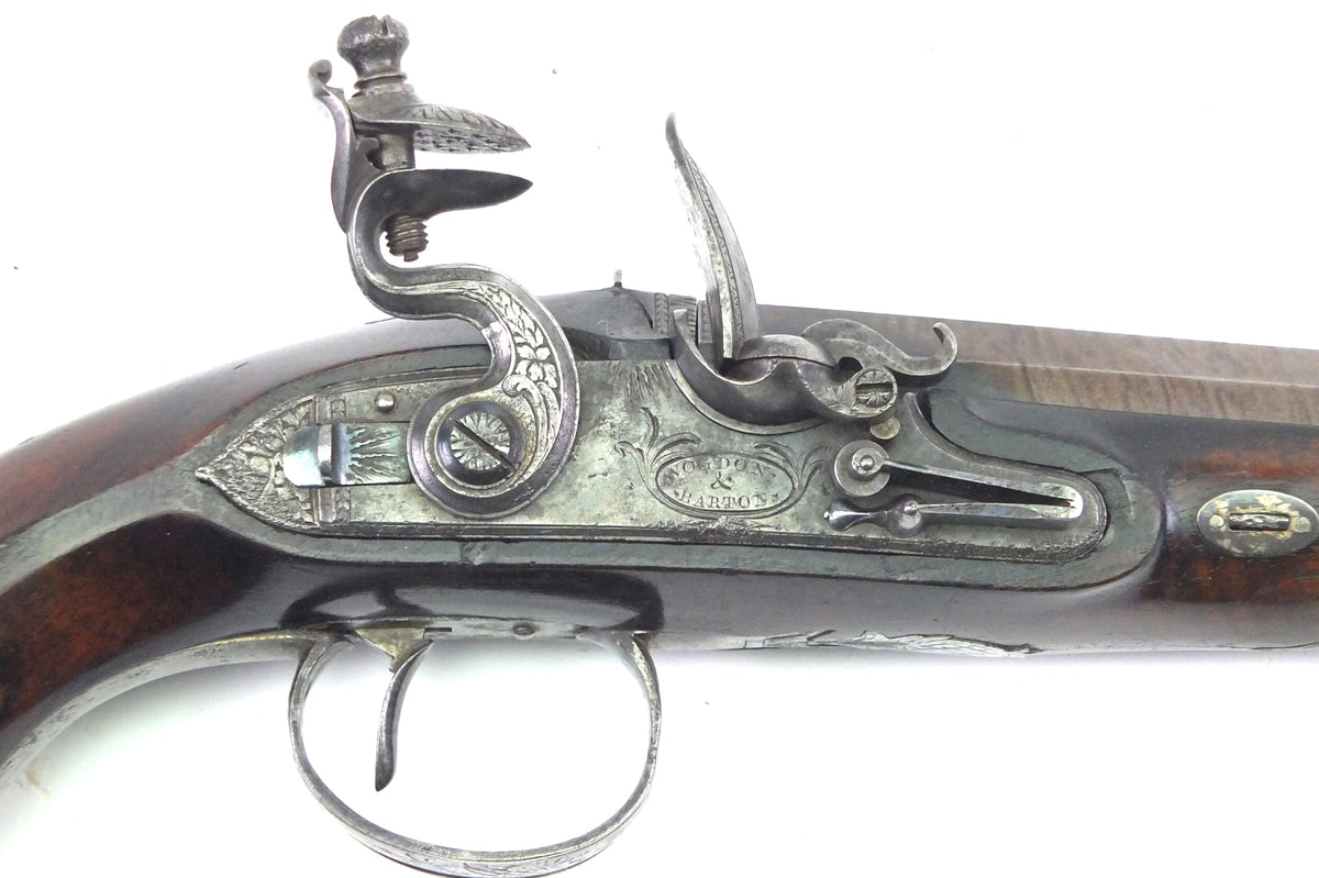 Flintlock Duelling Pistols by Wogdon & Barton, good pair. SN 9126 ...