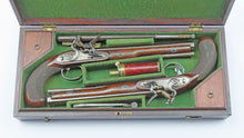 Load image into Gallery viewer, Flintlock Duelling Pistols by Wogdon &amp; Barton Ref 9002
