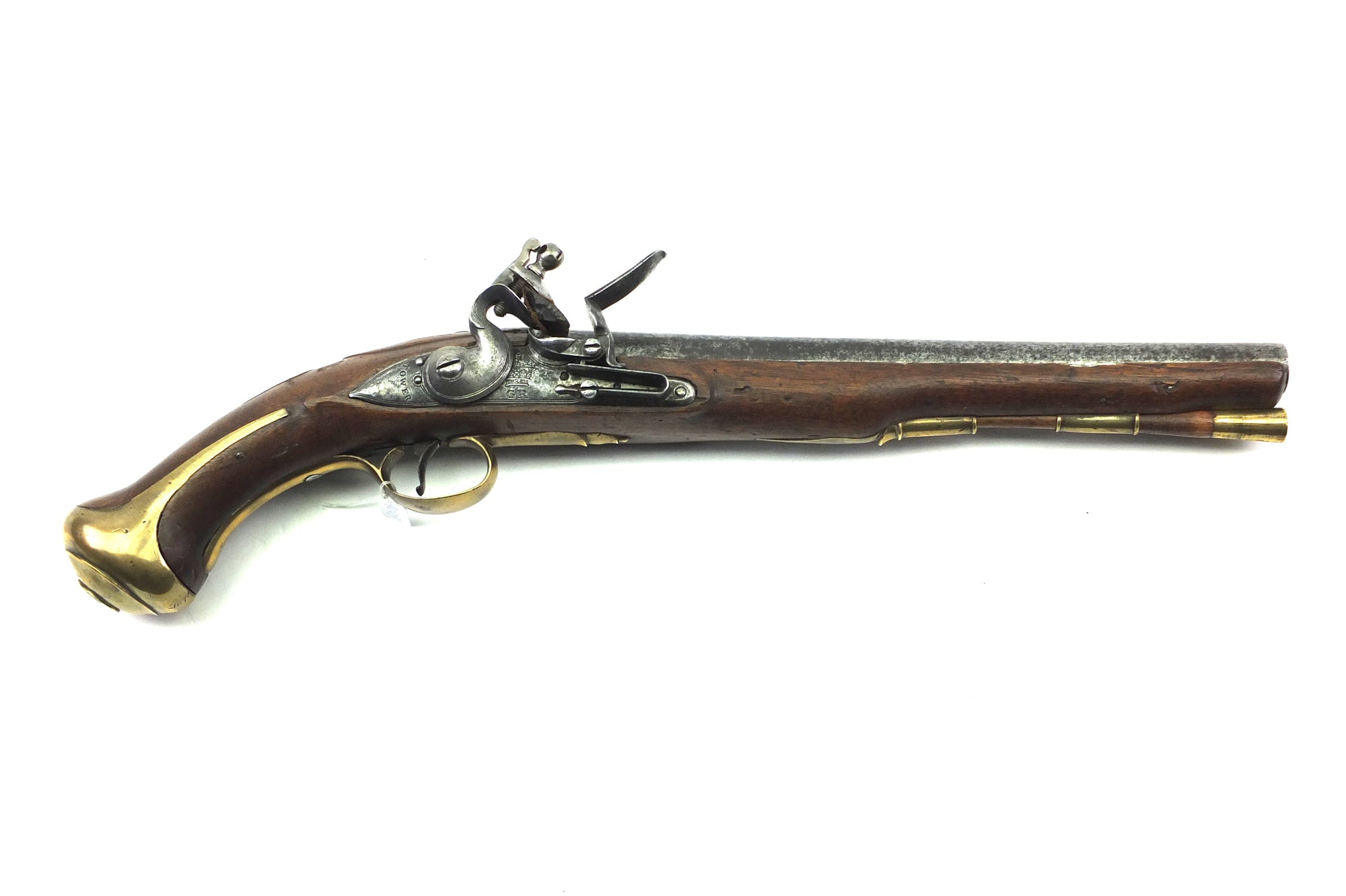 Land Service Flintlock Heavy Dragoon Pistol, Pattern 1756/81. SN 9098 ...