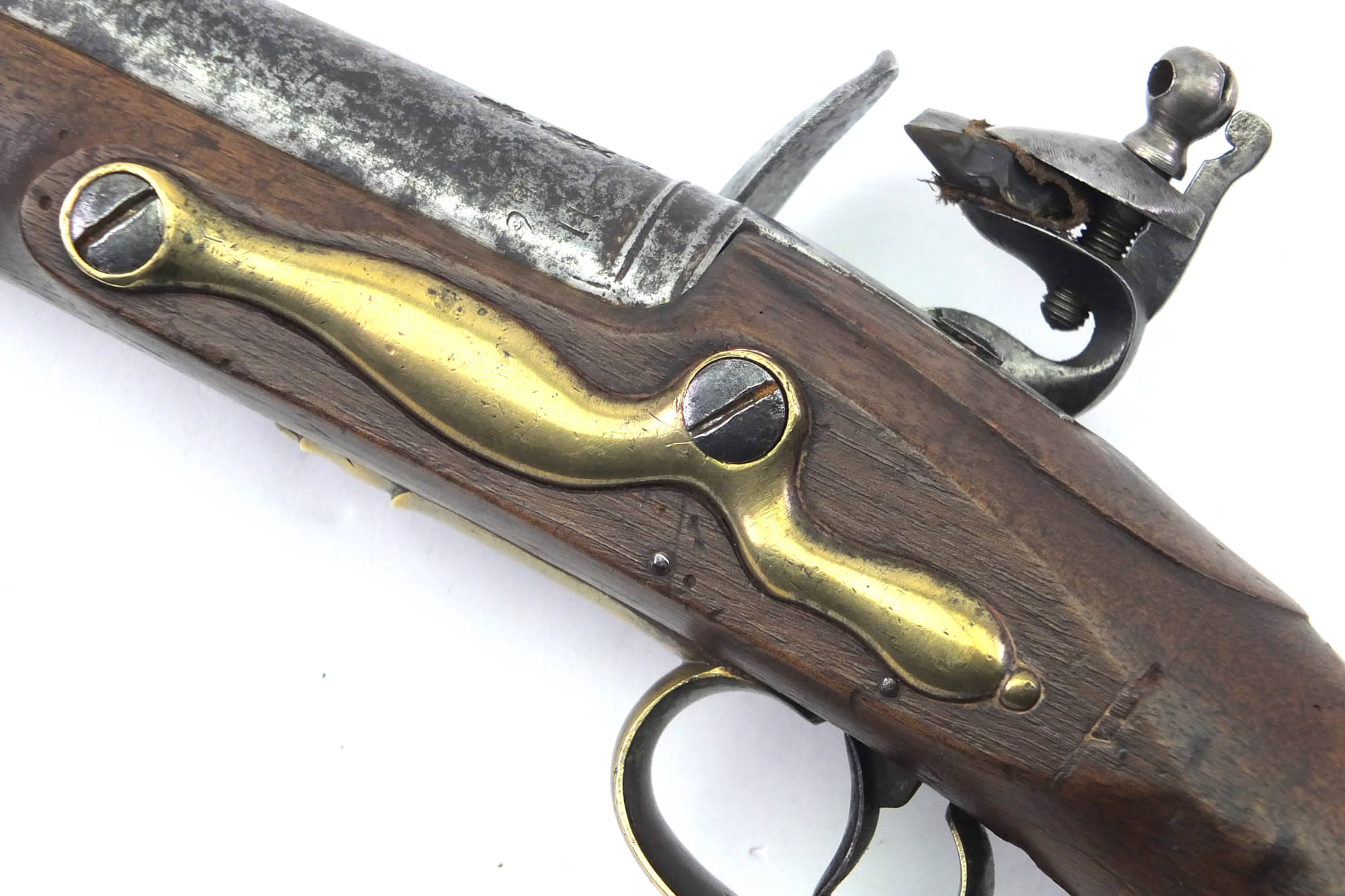 Land Service Flintlock Heavy Dragoon Pistol, Pattern 1756/81. SN 9098 ...