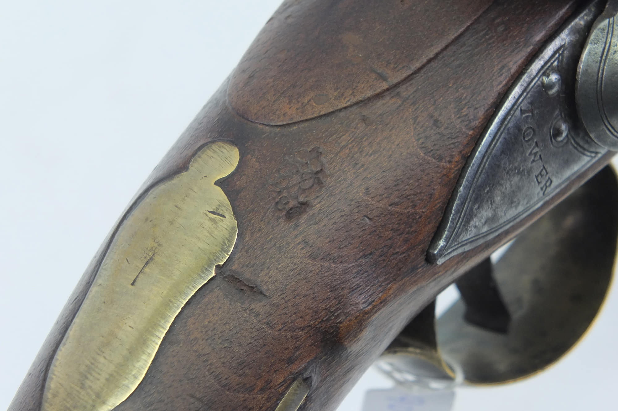 Land Service Flintlock Heavy Dragoon Pistol, Pattern 1756/81. SN 9098 ...