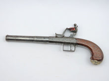 Load image into Gallery viewer, Cannon Barrel Flintlock Holster Pistol by Parr, Octagonal Action. Ref X3307
