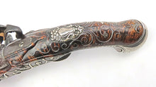 Load image into Gallery viewer, Flintlock Holster Pistol with Silver Mounts. Ref 9263
