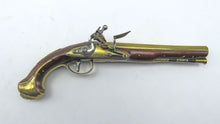 Load image into Gallery viewer, Brass Mounted Flintlock Holster Pistol by Heylin. Ref X3446
