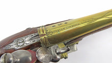 Load image into Gallery viewer, Brass Mounted Flintlock Holster Pistol by Heylin. Ref X3446
