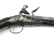 Load image into Gallery viewer, Flintlock Holster Pistol By J. Dafte Of London, very rare. SN 9099
