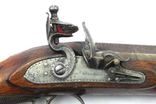 Load image into Gallery viewer, Irish Officers Flintlock Duelling Pistol by McDermott, Fine. SN 9160
