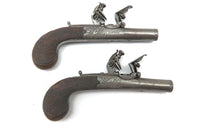 Load image into Gallery viewer, Flintlock Muff Pistols by Goodwin. Ref 9313
