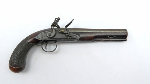 Flintlock Officers Pistol by Wilkins & Co. Ref X3327