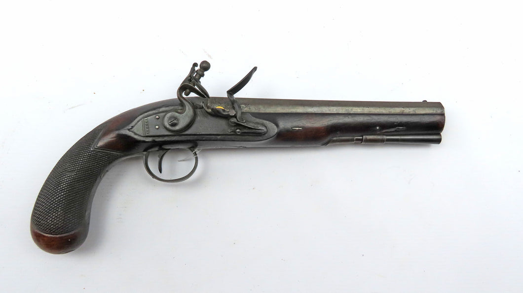 Flintlock Officers Pistol by Wilkins & Co. Ref X3327