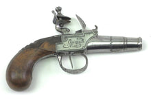 Load image into Gallery viewer, Flintlock Pocket Pistols by Croizier of Paris, Good Cased Pair. SN 9089
