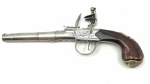 Load image into Gallery viewer, Silver Mounted Flintlock Pocket Pistols by Heylin. Ref 9350
